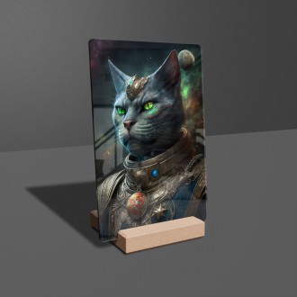 Acrylic glass Alien race - Cat