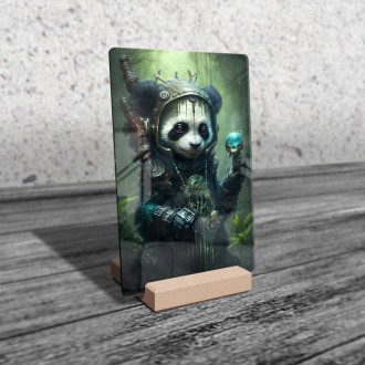 Acrylic glass Alien race - Panda