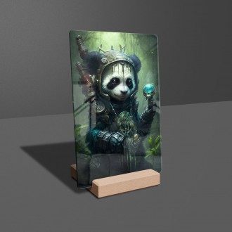 Acrylic glass Alien race - Panda