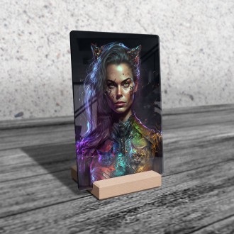 Acrylic glass Catwoman
