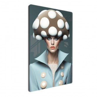 Acrylic glass Fashion - toadstool mushroom