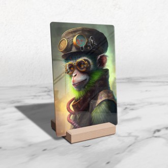 Acrylic glass Steampunk Monkey 1