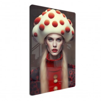 Acrylic glass Fashion - toadstool mushroom 3