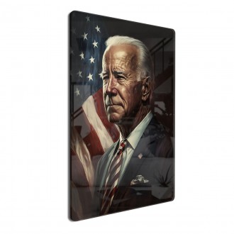 Acrylic glass US President Joe Biden