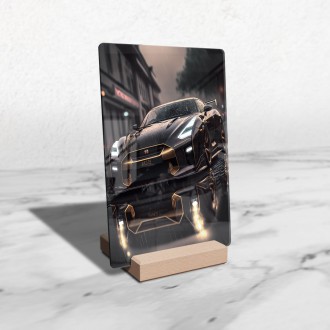 Acrylic glass Street racing car