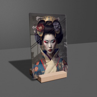 Acrylic glass Modern Geisha 2