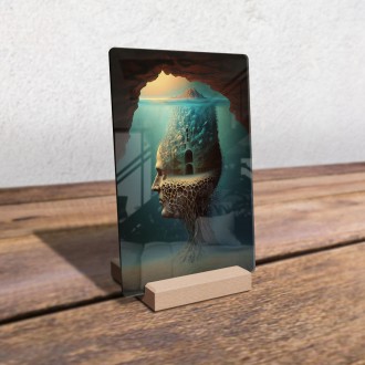 Acrylic glass Underwater temple