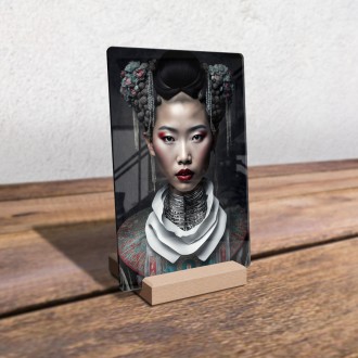 Acrylic glass Asian Fashion 3
