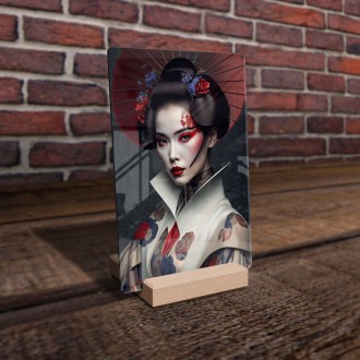 Acrylic glass Modern Geisha 1