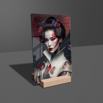 Acrylic glass Modern Geisha 1