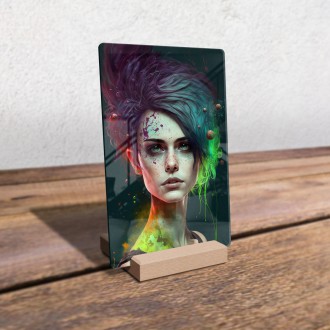 Acrylic glass Toxic forest fairy