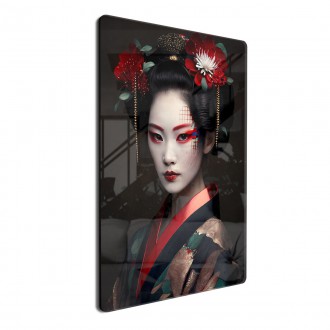Acrylic glass Geisha