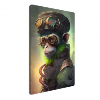 Acrylic glass Steampunk Monkey 1