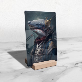 Acrylic glass Warrior predatory fish