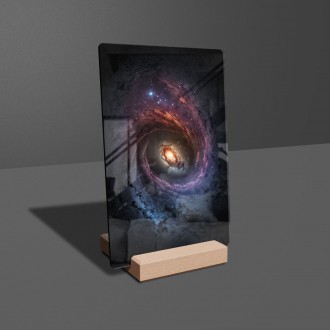 Acrylic glass Galaxy
