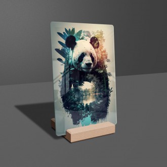 Acrylic glass A paradise for pandas