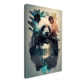 Acrylic glass A paradise for pandas