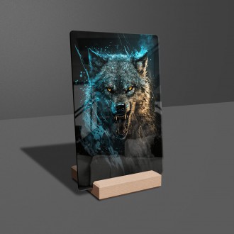 Acrylic glass The dire wolf