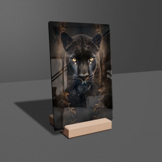 Acrylic glass Black panther female