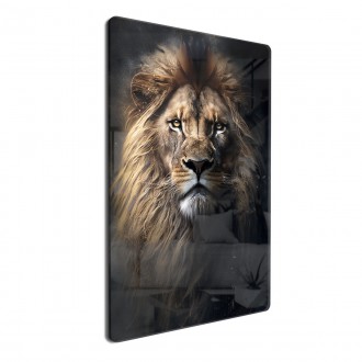 Acrylic glass Lion
