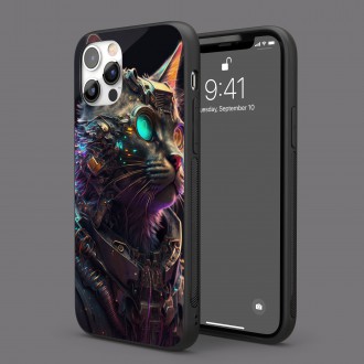 Mobile cover Cyborg cat 2