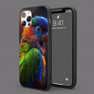 Mobile cover Colorful parrot 2