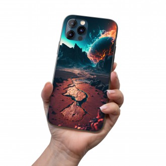 Mobile cover Collision of planets 4