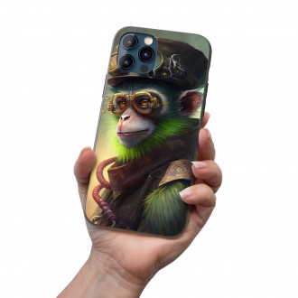 Mobile cover Steampunk Monkey 1