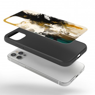 Mobile cover Modern art - colored marble 1