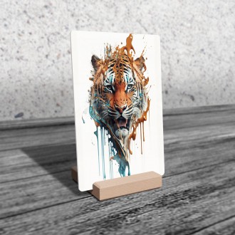 Acrylic glass Graffiti tiger