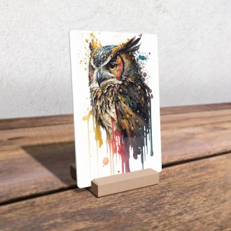 Acrylic glass Graffiti owl