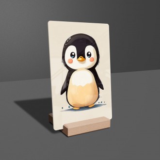 Acrylic glass Little penguin