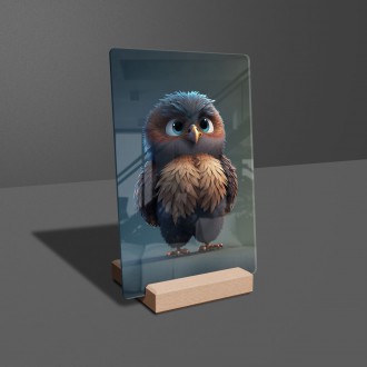 Acrylic glass Animated eagle