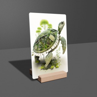 Acrylic glass Natural turtle