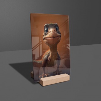 Acrylic glass Cute dinosaur