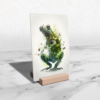 Acrylic glass Natural frog