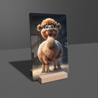 Acrylic glass Cute camel