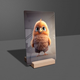 Acrylic glass Animated chicken
