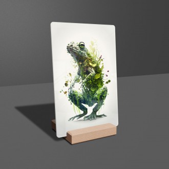 Acrylic glass Natural frog
