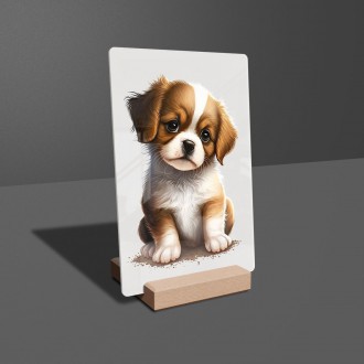 Acrylic glass Little puppy