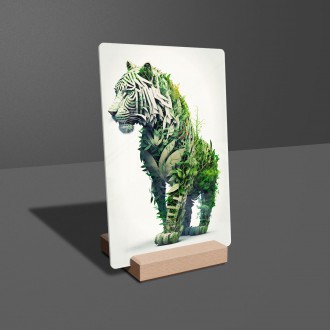 Acrylic glass Natural tiger