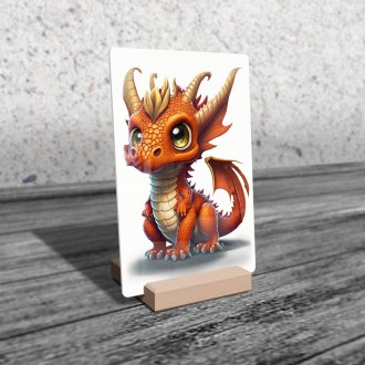 Acrylic glass Little dragon