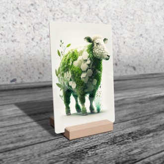 Acrylic glass Natural cow