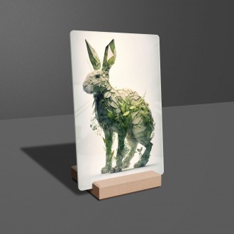 Acrylic glass Natural hare