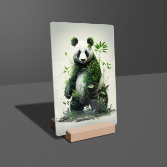 Acrylic glass Natural panda