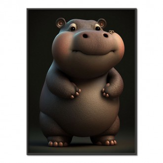 Animated hippo