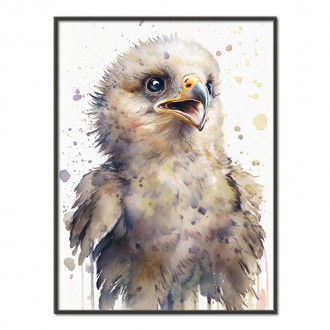 Watercolor eagle