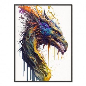 Graffiti dragon