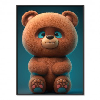 Animated teddy bear