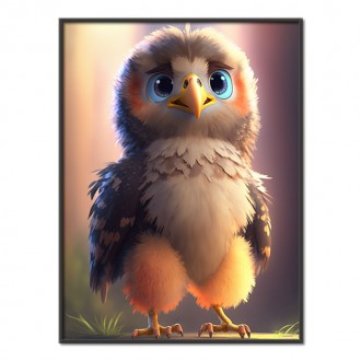 Cute eagle